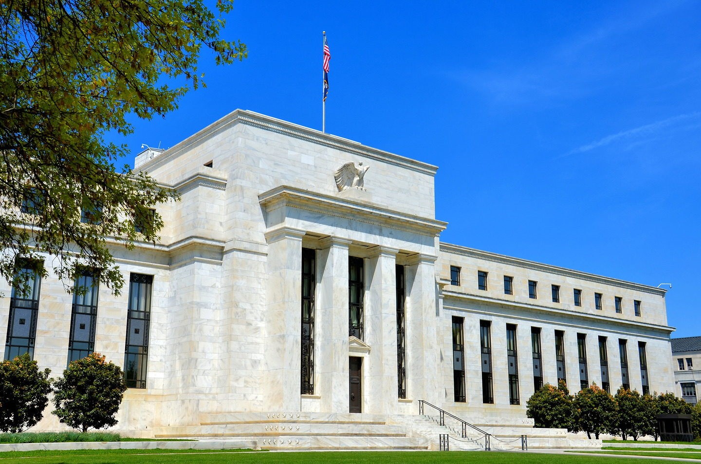 Trụ sở Ngân hàng Dự trữ Liên bang Mỹ (Fed) ở thủ đô Washington D.C. Ảnh: encirclephotos