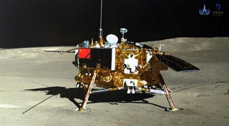 Hằng Nga-4 đáp xuống Mặt trăng.Ảnh: SpaceNews