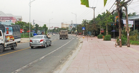 Một góc TX Bình Minh- đô thị cửa ngõ phía Nam nhộn nhịp giao thương.