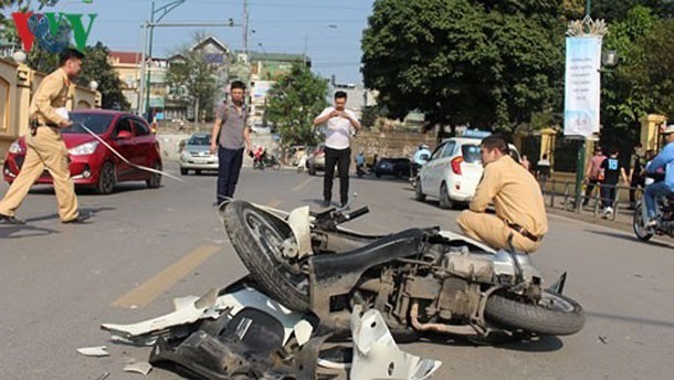 Tai nạn giao thông giảm mạnh sau 3 ngày thực hiện Chỉ thị số 16 của Thủ tướng Chính phủ.