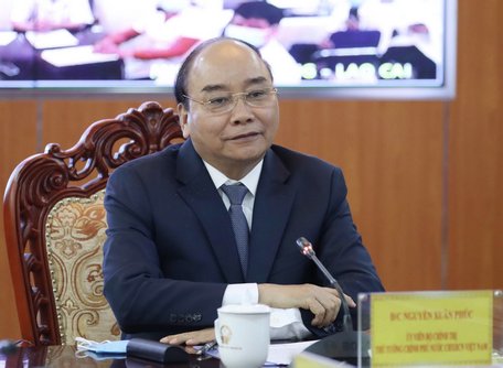 Thủ tướng Nguyễn Xuân Phúc phát biểu tại sự kiện. Ảnh: VGP/Quang Hiếu