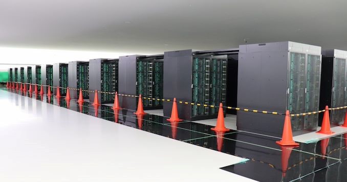 Máy tính Fugaku được Dự án Mỹ - châu Âu TOP500 xếp hạng là máy tính có tốc độ xử lý nhanh nhất thế giới. Ảnh: anandtech.com