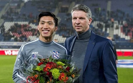 Hà Nội FC sẵn sàng hỗ trợ để Văn Hậu có thể ở lại Hà Lan chơi bóng (Ảnh: Getty).
