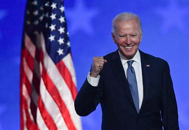 Ứng cử viên tổng thống của đảng Dân chủ Joe Biden được cho là người giành chiến thắng trong cuộc bầu cử tổng thống năm 2020. Ảnh: AFP/ TTXVN