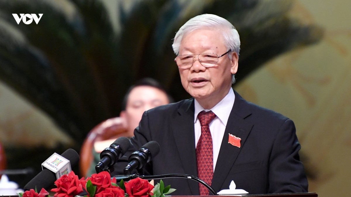 Tổng Bí thư, Chủ tịch nước Nguyễn Phú Trọng. Ảnh: Ngọc Thành