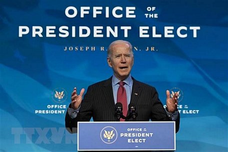  Tổng thống Mỹ đắc cử Joe Biden. (Nguồn: AFP/TTXVN)