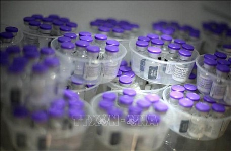  Vaccine ngừa COVID-19 của Pfizer/BioNTech. Ảnh: AFP/TTXVN