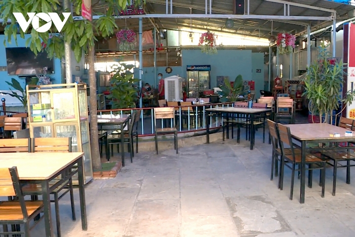  Các hàng quán ăn uống ở Trà Vinh đều tạm đóng cửa thực hiện Chỉ thị 16 của Thủ tướng Chính phủ.