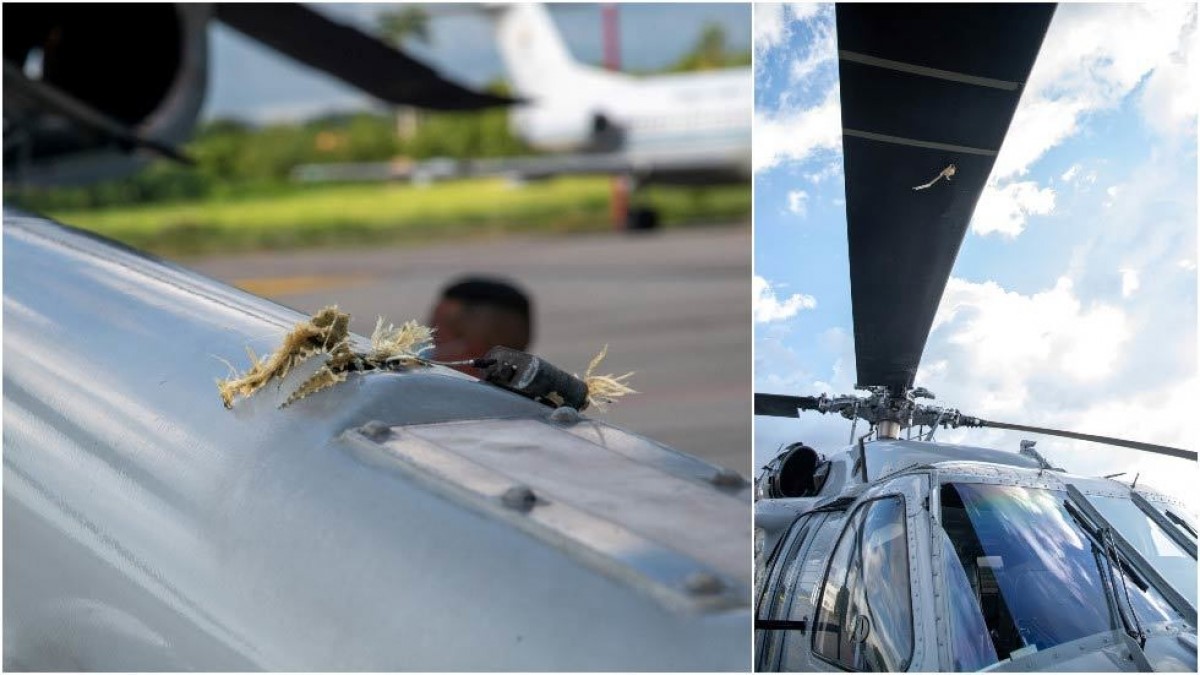 Colombia bắt giữ 10 tay súng tấn công máy bay trực thăng của Tổng thống Ivan Duque (Ảnh: Reuters).