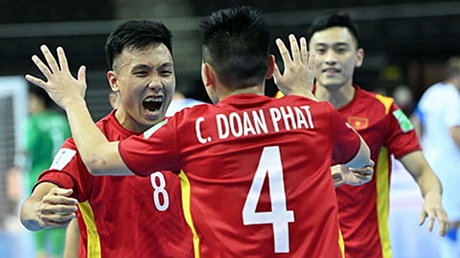 ĐT Việt Nam gặp Nga ở vòng 1/8 FIFA futsal World Cup 2021.