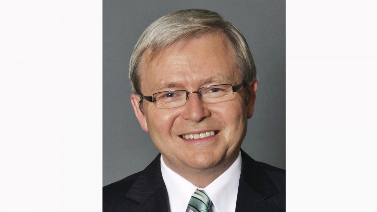 Ông Kevin Rudd, cựu Thủ tướng Australia, Chủ tịch và là CEO của Viện Chính sách Xã hội châu Á