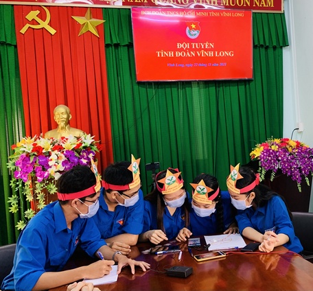 Tỉnh Đoàn Vĩnh Long tham gia vòng bán kết cuộc thi trực tuyến tìm hiểu Nghị quyết Đại hội XIII của Đảng.