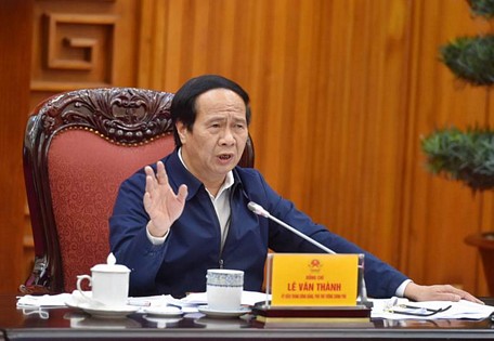  Phó Thủ tướng Lê Văn Thành yêu cầu phải sớm giải phóng hàng hóa ùn ứ ở các cửa khẩu. Ảnh: ĐỨC TUÂN