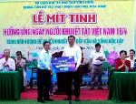 Mít tinh kỷ niệm Ngày Người khuyết tật Việt Nam