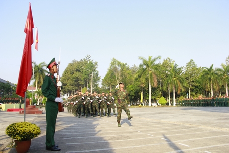 Lực lượng vũ trang tỉnh ra sức thi đua hoàn thành xuất sắc nhiệm vụ.