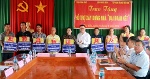 Báo Nhân Dân trao kinh phí xây 9 căn nhà đại đoàn kết tại huyện Trà Ôn
