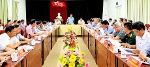Tỉnh ủy kiểm tra công tác chuẩn bị đại hội Đảng bộ các cấp tại huyện Trà Ôn, Vũng Liêm