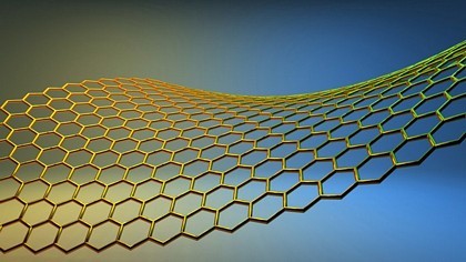 Graphene là màng mỏng dày 1 nguyên tử, được tạo thành từ các nguyên tử carbon theo cấu trúc tổ ong.