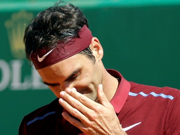 Roger Federer sớm chia tay Rome Masters 2016. (Nguồn: AP)