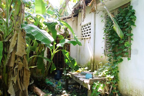 Khu vực “biệt giam” tại ngôi nhà bị bỏ hoang khoảng 6 năm.
