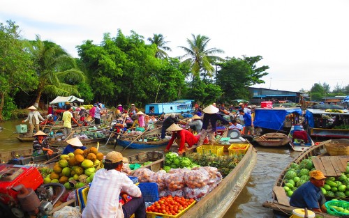 Chợ Nổi Cái Răng - Nét đẹp đặc trưng của miền sông nước