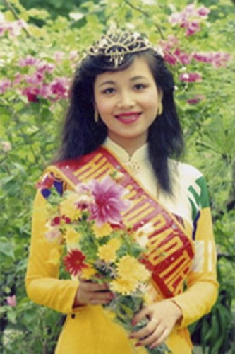 2. Nguyễn Diệu Hoa - Hoa hậu năm 1990.