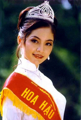 5. Nguyễn Thiên Nga - Hoa hậu năm 1996.