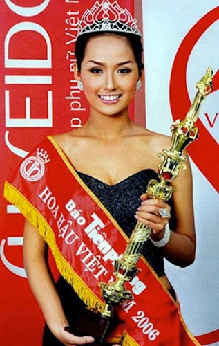 10. Mai Phương Thúy - Hoa hậu năm 2006.