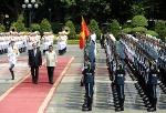 Hình ảnh lễ đón Tổng thống Philippines thăm chính thức Việt Nam