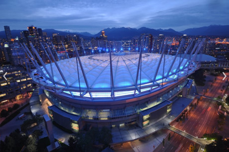 BC Place ở Vancouver (Canada) ban đầu được xây dựng vào năm 1983 và đã được tu bổ để 