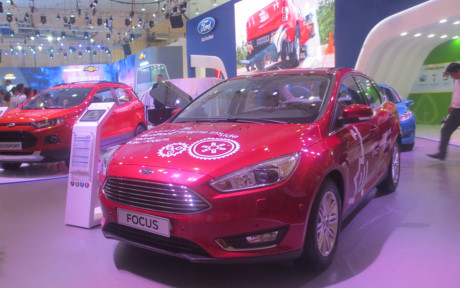 Ford Focus là tâm điểm chú ý của khách tham quan triển lãm