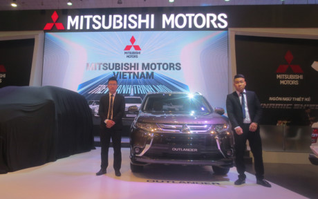 Chiếc Outlander vừa ra mắt của Mitsubishi