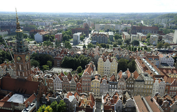 Gdansk, Ba Lan. Một khu phố cổ với lịch sử phong phú, nằm trên bờ biển Baltic, nơi đây chắc chắn sẽ làm hài lòng du khách.