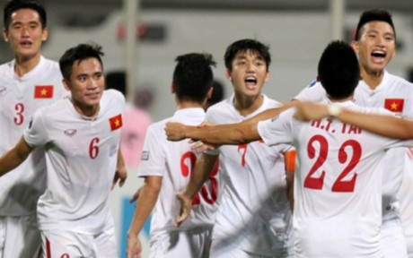 U19 Việt Nam thi đấu ấn tượng ở giải U19 châu Á, khi giành vé vào bán kết, đồng thời đoạt vé tham dự VCK U20 World Cup 2017 (Ảnh: AFC)