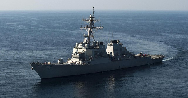 Tàu khu trục USS Higgins - Ảnh: Bộ Quốc phòng Mỹ