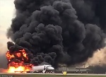 Hiện trường vụ cháy máy bay ở Nga, ít nhất 41 người thiệt mạng