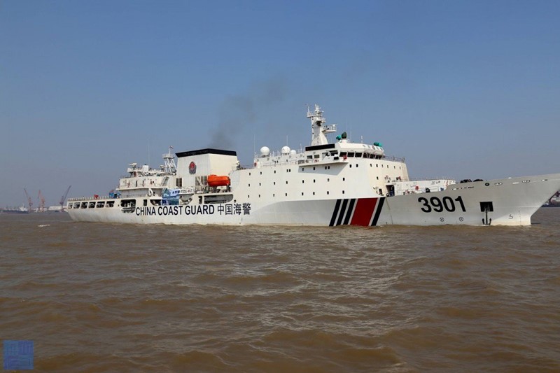 Tàu hải cảnh 3901 của Trung Quốc. Ảnh: SCMP.