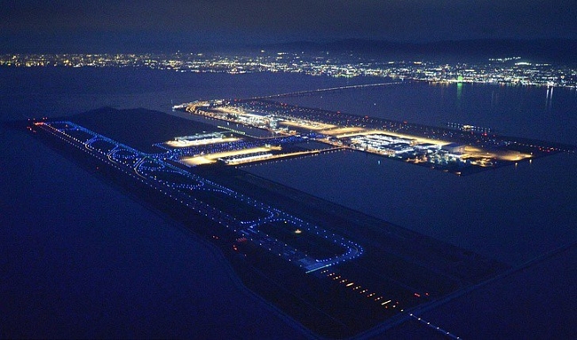Sân bay Kansai được coi là một trong những kỳ quan kỹ thuật của thế kỷ 20.