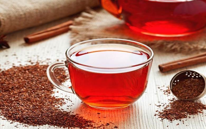 Hồng trà Nam Phi (Trà Rooibos): Loại trà thảo dược này có chứa flavonoid và chất phytochemical giúp tăng cường trao đổi chất và đốt cháy mỡ thừa.