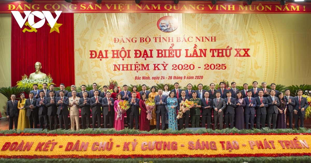 Ban Chấp hành Đảng bộ tỉnh Bắc Ninh khóa XX, nhiệm kỳ 2020 – 2025