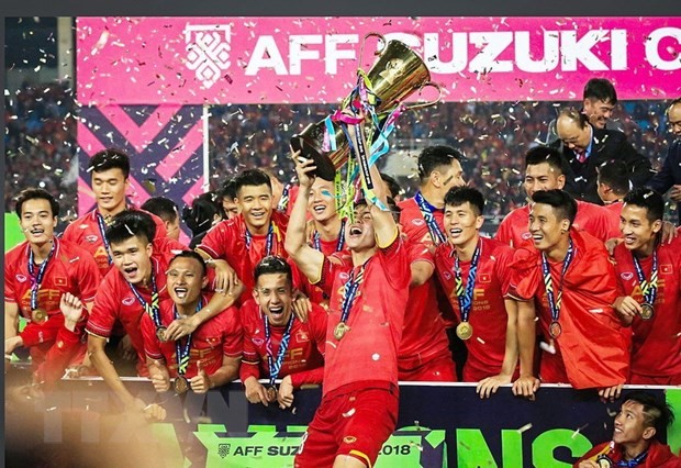 AFF Cup 2020 diễn ra vào cuối năm 2021 thay vì trung tuần tháng Tư. (Ảnh: TTXVN)