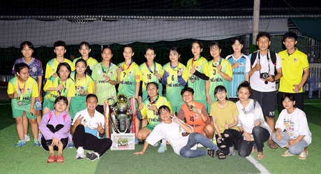 Đội Thể Hiền FC (Tam Bình) giành chức vô địch.