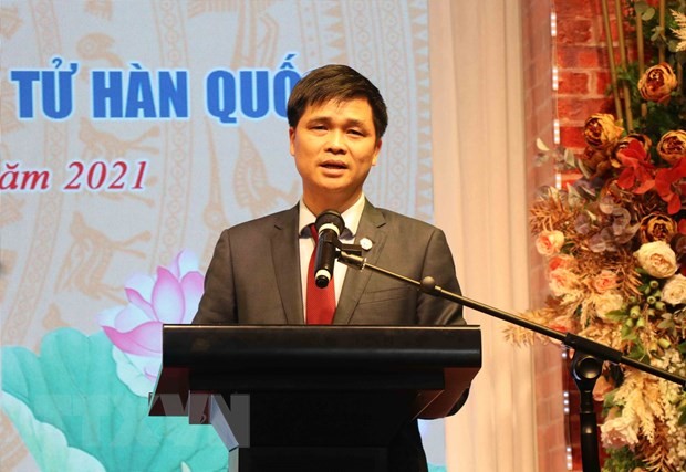 Phó Chủ tịch Tổng LĐLĐ Việt Nam Ngọ Duy Hiểu. (Ảnh: Thái Hùng/TTXVN)