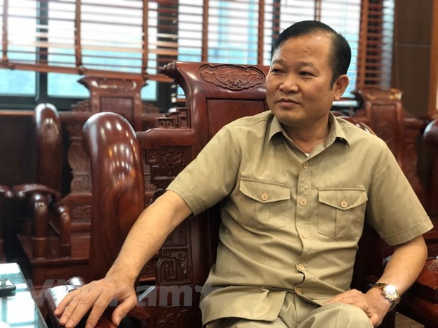 Ông Nguyễn Đại Lượng, Phó Chủ tịch Ủy ban Nhân dân huyện Việt Yên. (Ảnh: Phan Lâm/Vietnam+)