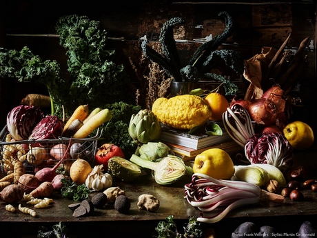 Giải thưởng Nhà tạo mẫu thực phẩm thuộc về nghệ sĩ Martin Grünewald (Đức) với tác phẩm chụp những loại rau củ quả rất hiếm thấy trong mùa đông tại Đức