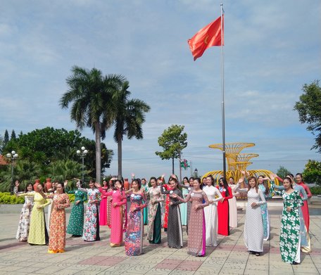 Nhiệm vụ xây dựng nền văn hóa và con người Việt Nam tiên tiến, đậm đà bản sắc dân tộc (ảnh minh họa, chụp trước khi dịch COVID-19 bùng phát).