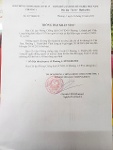 Thông báo khẩn của BCĐ Phòng chống dịch COVID-19 phường 1 (TP Vĩnh Long)
