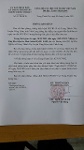 Thông báo khẩn của BCĐ Phòng chống dịch COVID-19 xã Trung Thành Tây (Vũng Liêm)