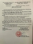 Thông báo khẩn của BCĐ phường Thành Phước (TX Bình Minh)