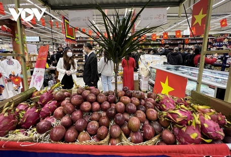  Trái cây Việt Nam tại gian hàng